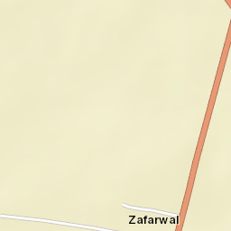Zafarwal Street Map
