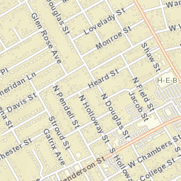 101-203 Adams Street, Cleburne, TX Street Map