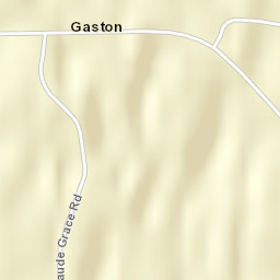 Gaston Alabama Street Map