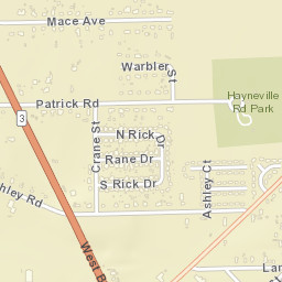 Westview Gardens Alabama Street Map