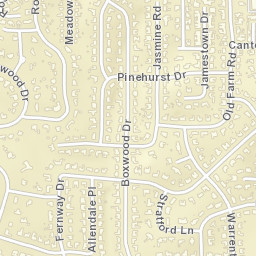 McGehee Estates Alabama Street Map