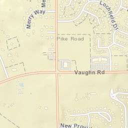 Merry Alabama Street Map