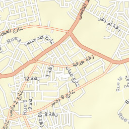 Beni Mellal Street Map