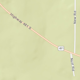 855-1383 Mississippi 481, Bienville National Forest Street Map