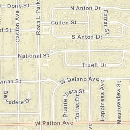 Southern Meadows Alabama Street Map