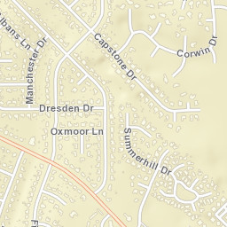 Gladlane Estates Alabama Street Map