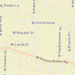 11288-11320 West Picture Rocks Road, Tucson Street Map