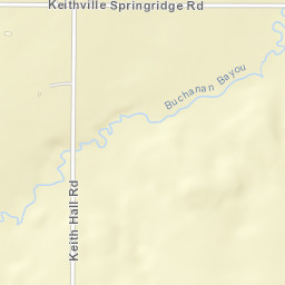 5739-5757 Keithville-Springridge Road Street Map