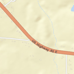 Casey Alabama Street Map