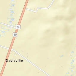 Davisville Alabama Street Map