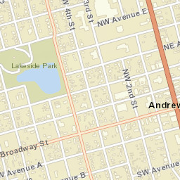 601 NW Ave B, Andrews, TX 79714, USA Street Map