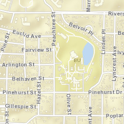 831-901 Gillespie Street, Jackson, MS Street Map