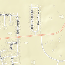 Bellwood Estates Alabama Street Map