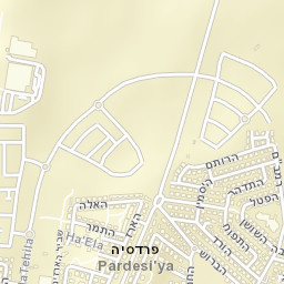Pardesiyya Street Map