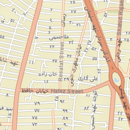 Ardakan Street Map
