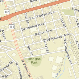 854-898 North 2nd Street, Las Cruces, NM Street Map