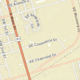 1151-1199 U.S. 385, Andrews, TX 79714 Street Map