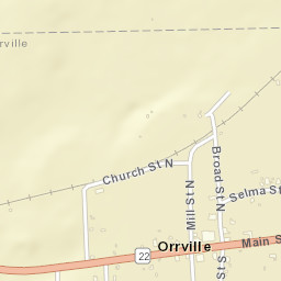 14521 Main Street, Orrville, AL 36767, USA Street Map