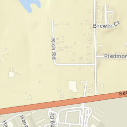 Brewer Estates Alabama Street Map