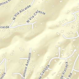 Catalina Foothills Arizona Street Map