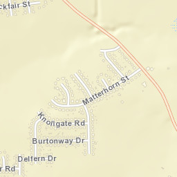 Woodley Meadows Alabama Street Map