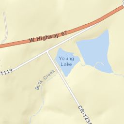 11940 County Road 1119, Nemo, TX Street Map