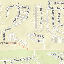 1153-1399 West Grande Boulevard Tyler TX Street Map