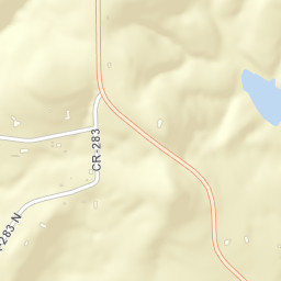 12151 County Road 283 East Whitehouse Street Map