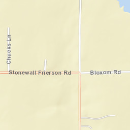 101-1201 Stonewall-Frierson Road, Frierson Street Map