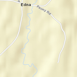 Edna Alabama Street Map