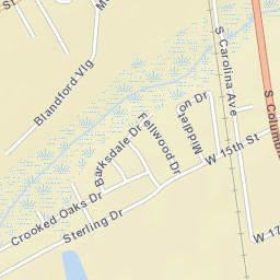 200-204 N Carolina Ave, Rincon, GA 31326 Street Map