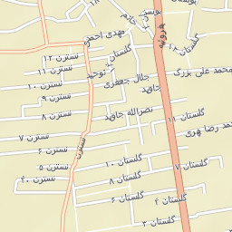 Bafruiyeh Street Map