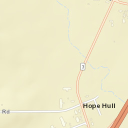 Hope Hull Alabama Street Map