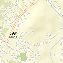 Metlili Chaamba Street Map