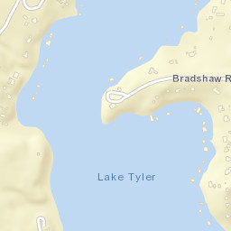 14044-14210 Bradshaw Road, Tyler, TX Street Map