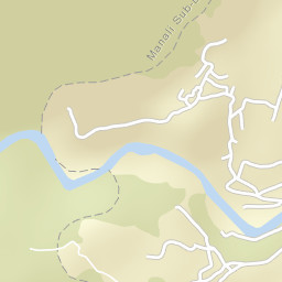 Manali Street Map