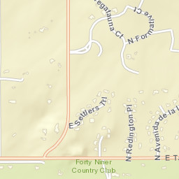 Tanque Verde Arizona Street Map