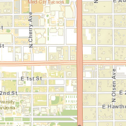 Polo Village Arizona Street Map