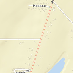 Hunting Downs Alabama Street Map