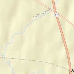 Jachin Alabama Street Map