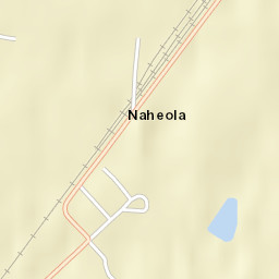 Naheola Alabama Street Map