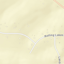 Rolling Lakes Alabama Street Map