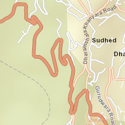 Dharamsala Street Map