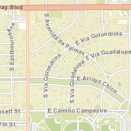 Tucson, Arizona Street Map