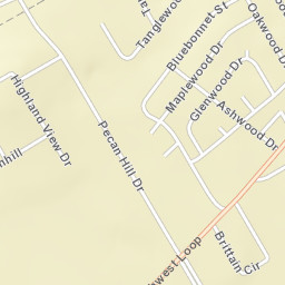 Pecan Hill Drive, Stephenville, TX 76401, USA Street Map