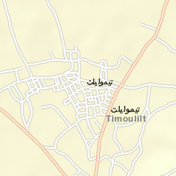 Timoulilt Street Map