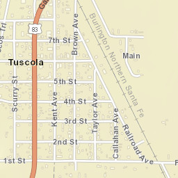 517 7th Street Tuscola TX 79562 Street Map