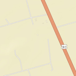 U.S. 385, TX, America Street Map