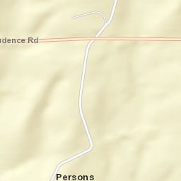 Persons Alabama Street Map