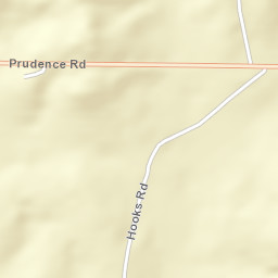 Hooks Alabama Street Map